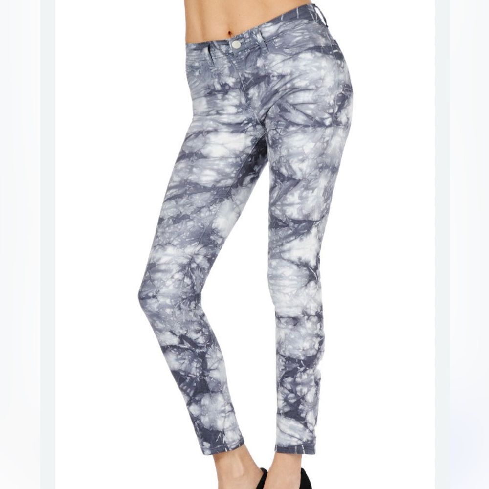 JBrand Tye Dye Skinny Midrise Pants(Size 28)
